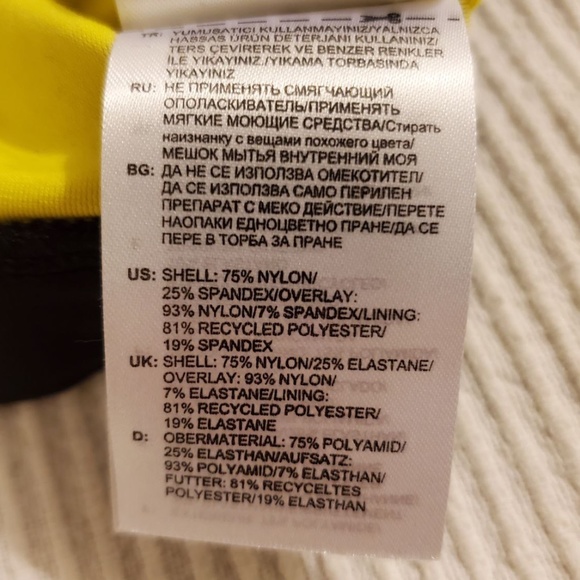 NWOT Adidas Techfit Adipower Sports Bra Black - Picture 6 of 7